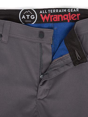 Atg By Wrangler Men's Fleece Lined Utility Pant, Magnet, 34W X 30L #TOP4