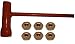 Forester Chain Saw Wrench (Scrench) 13mm by 19mm Plus 6 Bar Nuts Replaces Stihl 7 Piece Bundle