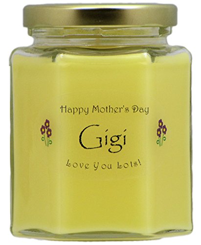 Bougie Just Makes Scents Gigi Chèvrefeuille Jaune Relaxante Maison