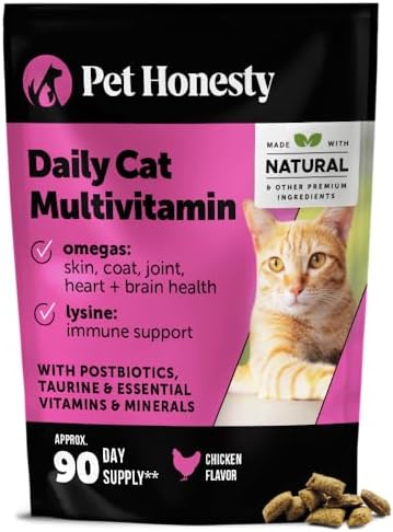 Cat Multivitamin Chews — texture and fabric close-up