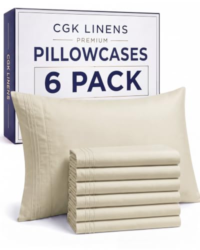 Queen Pillowcases Set of 6