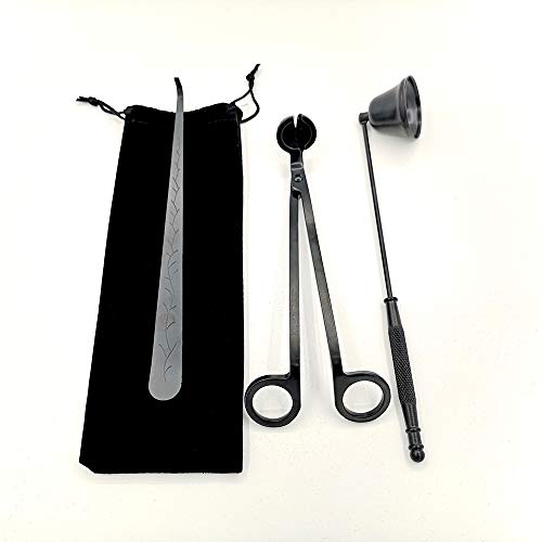 AuroTrends Candle Accessory Set, Candle Wick Trimmer Candle Cutter, Candle Snuffer, Candle Wick