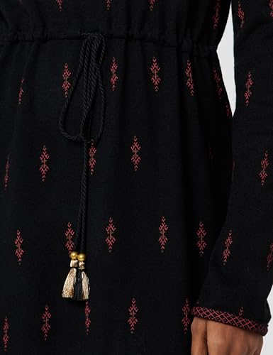 Image of Rangriti Black Acrylic Dress