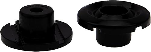 Miniatura 5 de Guías de retención de cuerdas de Yootones Bass Guitar con tornillos de montaje compatibles con piezas de bajo (negro)