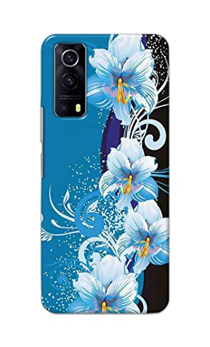Image of PRINTFIDAA Beautiful Floral Design Printed Designer Hard Case for Vivo Y53S Back Cover -(e) RPM1006