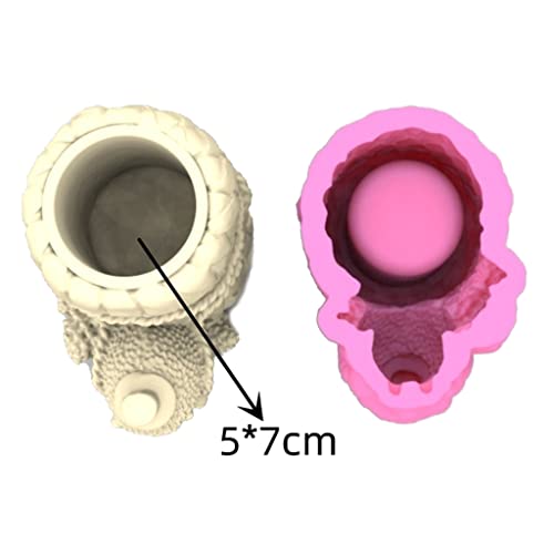 Moule en silicone 3D hérisson cake design et modelage chocolat - 6