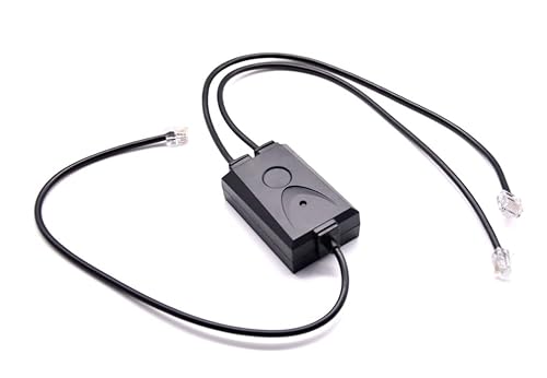 GEQUDIO G-EHS Adapter kompatibel für schnurlose Headsets von Jabra der Engage 65 75 und PRO Serie Cover