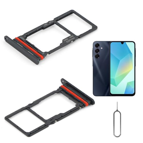 RongZy 2Pcs Tiroir Carte SIM pour Samsung Galaxy A16 5G Support de Carte SIM Remplacement pour Samsung A16 5G A166B A166E A166U avec Card Ejector