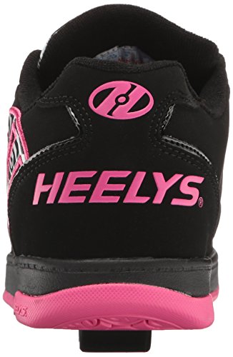 Heelys Unisex-Child Propel 2.0 Sneaker, Black/Pink/Zebra, 4 M US Big Kid3
