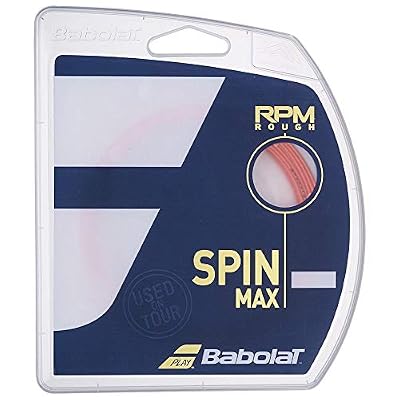 Babolat Corde de tennis RPM Rough 12 m - 1.30 mm Red Fluo