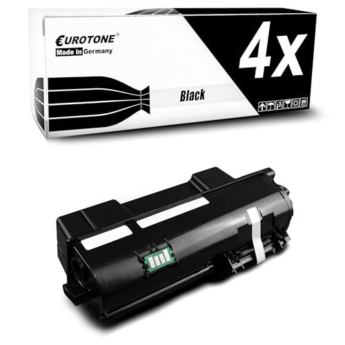 Toner TK-1160 Kyocera Ecosys P2040 lot de 4 noir pour espace de travail efficace