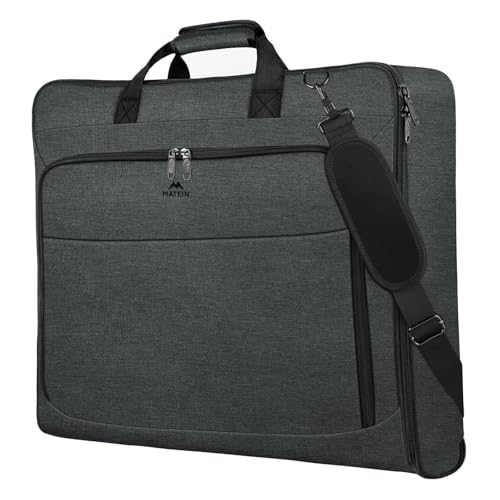 MATEIN Garment Bag for Hanging Clothes with Shoulder Strap