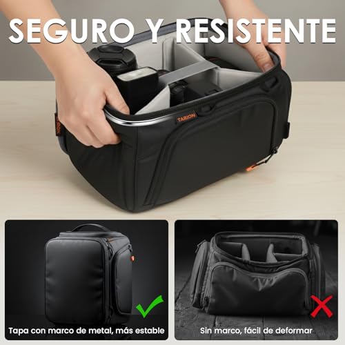 Compartimento interior acolchado TARION ShellCore S de alta protección para SLR 5