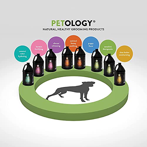 Petology Keratin Fortifying Leave In Conditioner Finishing Spray For Pets, 1 Gallon - For Dogs And Cats, Natural, Aids Brushing And Combing, Keratin Repairs And Strengthens The Coat #TOP2