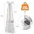 Garveetech 42000 BTU Propane Patio Heater, Outdoor Patio Heater, Patio Heater with Wheels, Tabletop, & Triple Protection System Design for Portable Home and Commercial Heating In Porches & Backyards