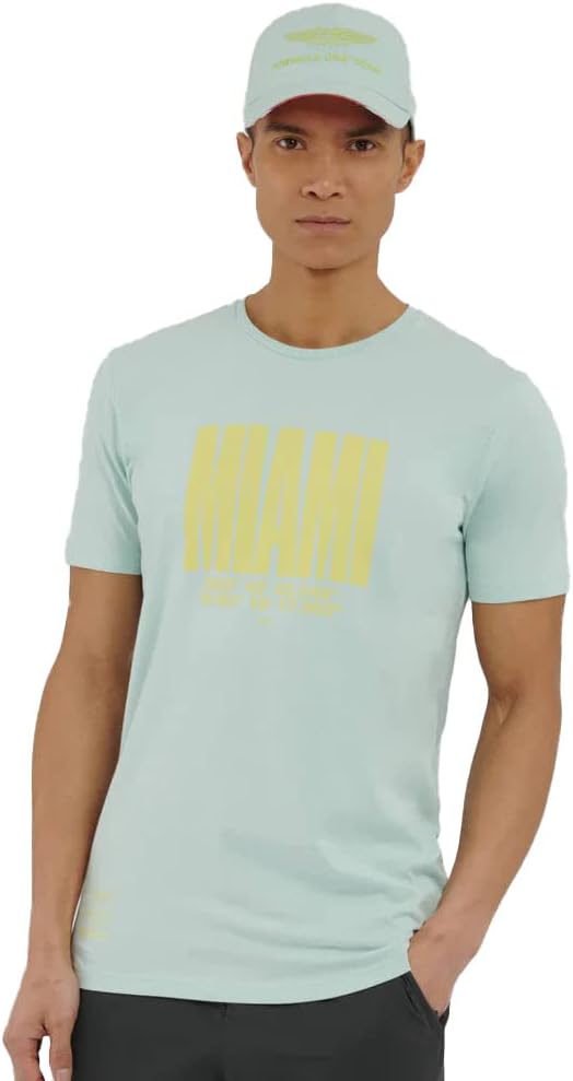 Miami GP Limited Edition T-Shirt - Pastel Green by Aston Martin F1