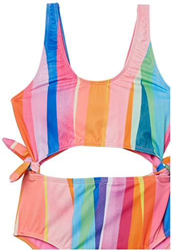 Image of Hobie Girls Cutout One Piece Swimsuit