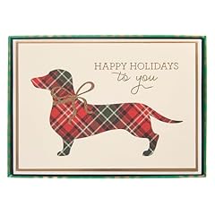 Plaid dachshund