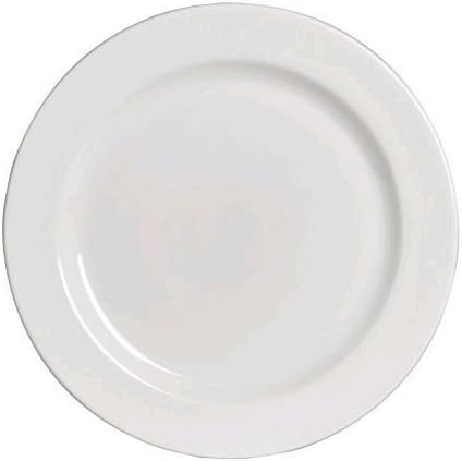 Steelite Anfora American Basics Rolled Edge 9-5/8" Rimmed Plate