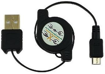 SANOXY Universal Retractable USB Data Cable with Micro USB Plug (for Palm, BlackBerry, Motorola, LG, Samsung, Nokia and More)
