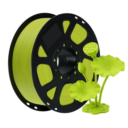 Image of Kingroon PLA Filament 1.75mm 3D Printer Filament Bright Green Pla Filament 1kg Filament Dimensional Accuracy + /- 0.02mm, Fit Most FDM Printer,Green Apple