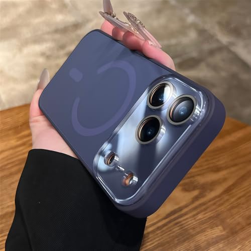 iPhone 17 Air 11 12 13 14 15 16 17 Pro Max�p�}�O�l�b�g���d�b�P�[�X �傫�ȃE�B���h�E�[�d�v���e�N�^�[�J�o�[ �_�[�N�p�[�v�� iPhone 17ProMax�p