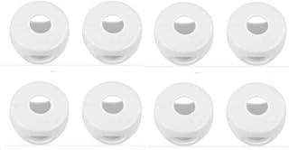 Child Safety Door Knob Cover | White Plastic Safety Doorknob Covers (8)