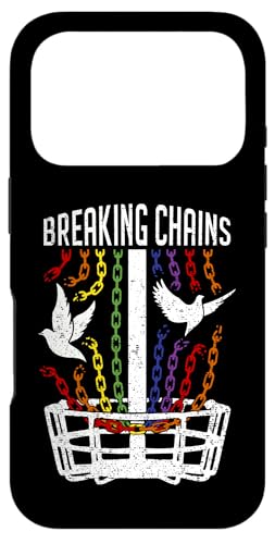 LGBT �Q�C �v���C�h �� �f�B�X�N �S���t �v���[���[ �u���C�L���O �`�F�[�� �o�[�f�B�[ �X�}�z�P�[�X iPhone 17 Pro �p