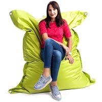Copertura Per Pouf Gigante XL Da Esterno – Impermeabile, Colore Prugna, BiG52 Iron Raw