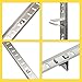 Adjustable Shelf Bracket 40 Inch 8 Pack Silver Shelf Pilaster Strips Shelf Rail Shelf Track Adjustable Wall Shelves Shelf Standards and Supports for Cabinet Closet Organization