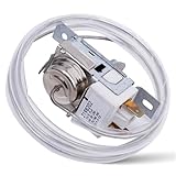 2198202 Refrigerator Cold Control Thermostat Premium Replacement Part by Canamax - Compatible with Whirlpool and Kenmore Refrigerators - Replaces 2161284, WP2198202VP, WP2198202