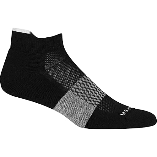 Icebreaker Multisport Light Micro Sock Black/Snow/Metro Heather, Xl #TOP19