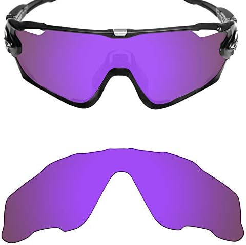 Mryok Polarized Replacement Lenses for Oakley Jawbreaker - Plasma Purple