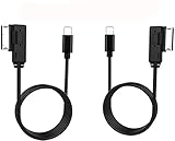 aux-Adapter, um sicherzustellen, dass Sie Hi-Fi-Musik ohne Verluste genießen können, und AMI-Ersatzkabel für S-U-P-P-L-Y-Geräte, wenn Sie sie benötigen. Dieses A4 A2 iP Pod Cable-System ist also genau das, was Sie für Ihr Auto benötigen.