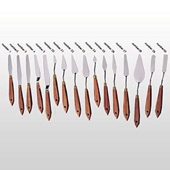 Winsor & Newton 7003154 Malmesser, Edelstahl, Transparent, 25 X 15 X 10 Cm