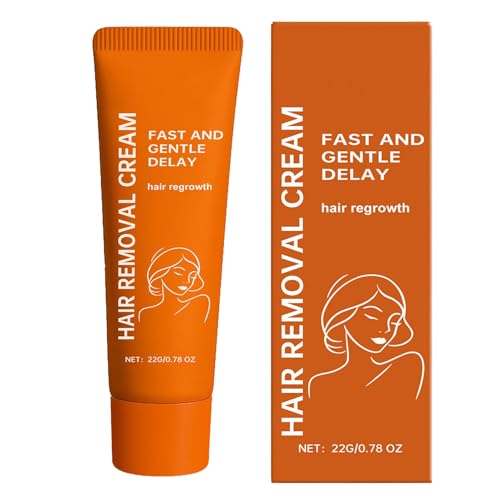Dmuzsoih Crème Dépilatoire - 22g Visage Avec Hydratation Et Dépilation,Crème Pour L élimination Des Poils Du Visage - pour Femmes et Hommes Apaise la Peau Éclatant pour Peau Sèche Hydratant