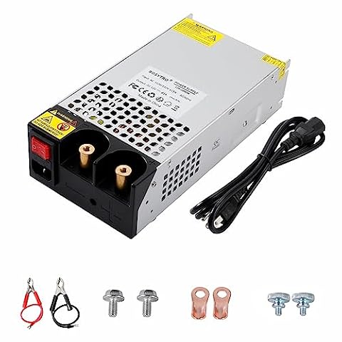 BOSYTRO Zasilacz impulsowy 12 V 83 A 1000 W transformator 230 V na 12 V SMPS do taśm LED, CCTV, radia, instrumentów elektronicznych, zasilacz laboratoryjny