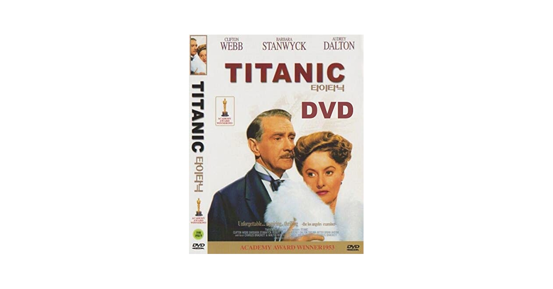 Amazon.com: Titanic (1953) DVD Clifton Webb, Barbara