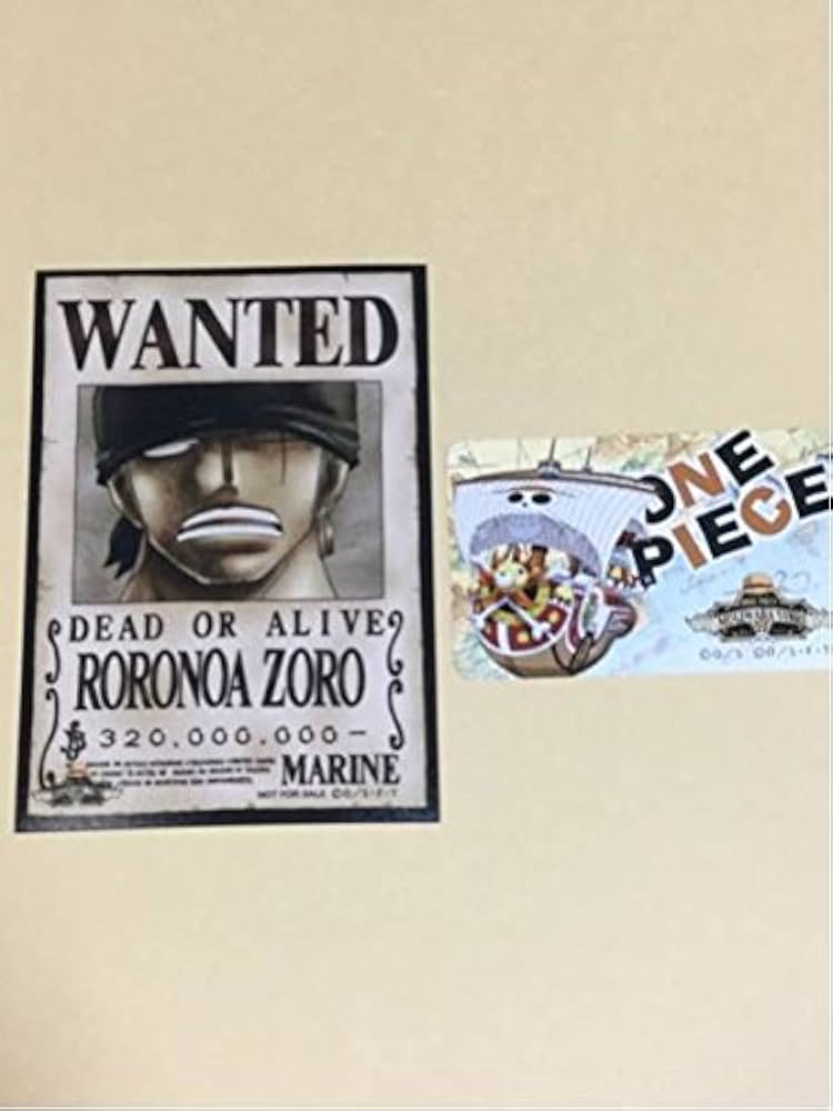 Amazon.co.jp: ワンピース 麦わらストア ポイントカード 手配書