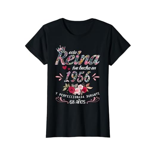 68 Años Cumpleaños Mujer Regalo Hecho En 1956 Hecha En 1956 Camiseta