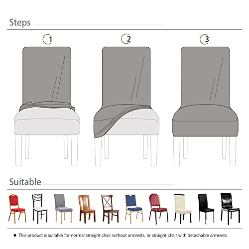 Housse de chaise velours pour masquer l'usure et protéger votre mobilier