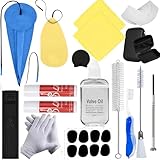 Clarinet Cleaning Kit, Saxophone Cleaning Kit,Clarinet Accessories,Mouthpiece Brush,Dust Brush,Cleaning...