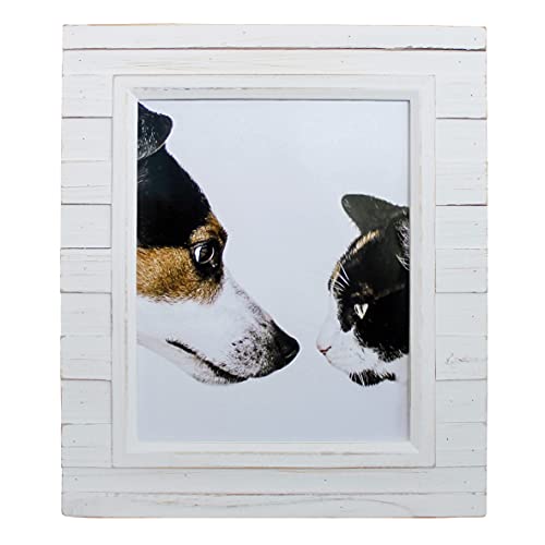 CVHOMEDECO-8×10-Picture-Frame-Made-of-Solid-Wood-High-Definition-Glass-Rustic-Primitive-Design-Photo-Frame-for-Tabletop-Display-and-Wall-Mounting-Distress-White CVHOMEDECO 8×10 Picture Frame Made of Solid Wood High Definition Glass Rustic Primitive Design Photo Frame for Tabletop Display and Wall Mounting Distress White