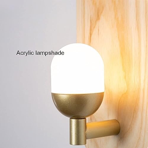 HAZARA lámpara de pared moderna estilo casa de campo con luz regulable 5