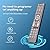 Backlit Universal Remote Control, Universal TV Remote Replacement for Samsung, LG, Sony, Sharp, Apple,TCL,Vizio, Panasonic, for TVs/DVD/Audio/Cable Boxes and More 8-Device(Silver)