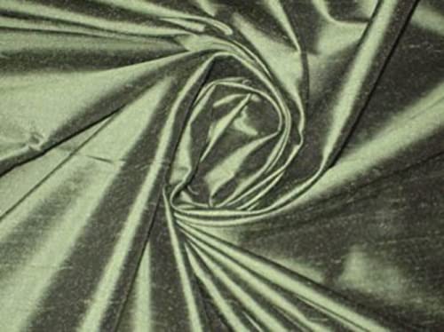 Soie dupioni haut de gamme vert bouteille 137 cm tissu luxe