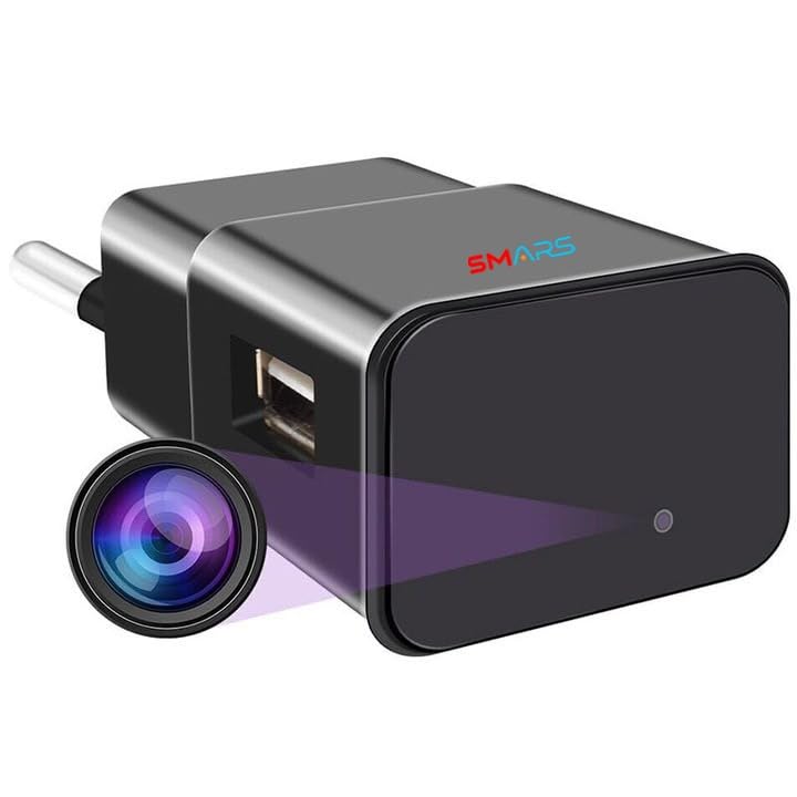 smars USB Charger Hidden Camera | 1080P Full HD Mini Security Camera | Motion Detection | Loop Recording | Supports microSD Card | USB Wall Adapter for Home & Office Surveillance |-image-15