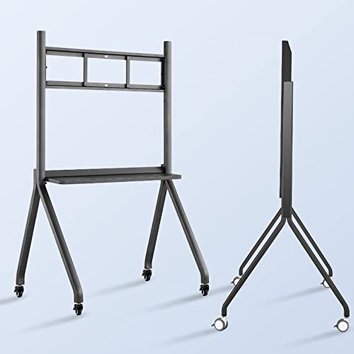 Carro móvil para TV ajustable para pantallas 55-75 pulgadas miniatura 4