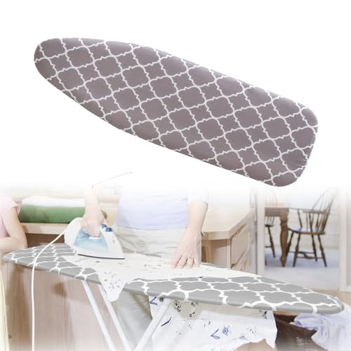Copriasse Da Stiro 90x30cm 100x34cm 110x34cm 120x38cm, 100% Cotone Copertina Copertura Asse Da Stiro Per Stirare Facile E Veloce, Foderina Da Stiro Anti Bruciatura ( Color : A , Size : 12x35(30x90cm)