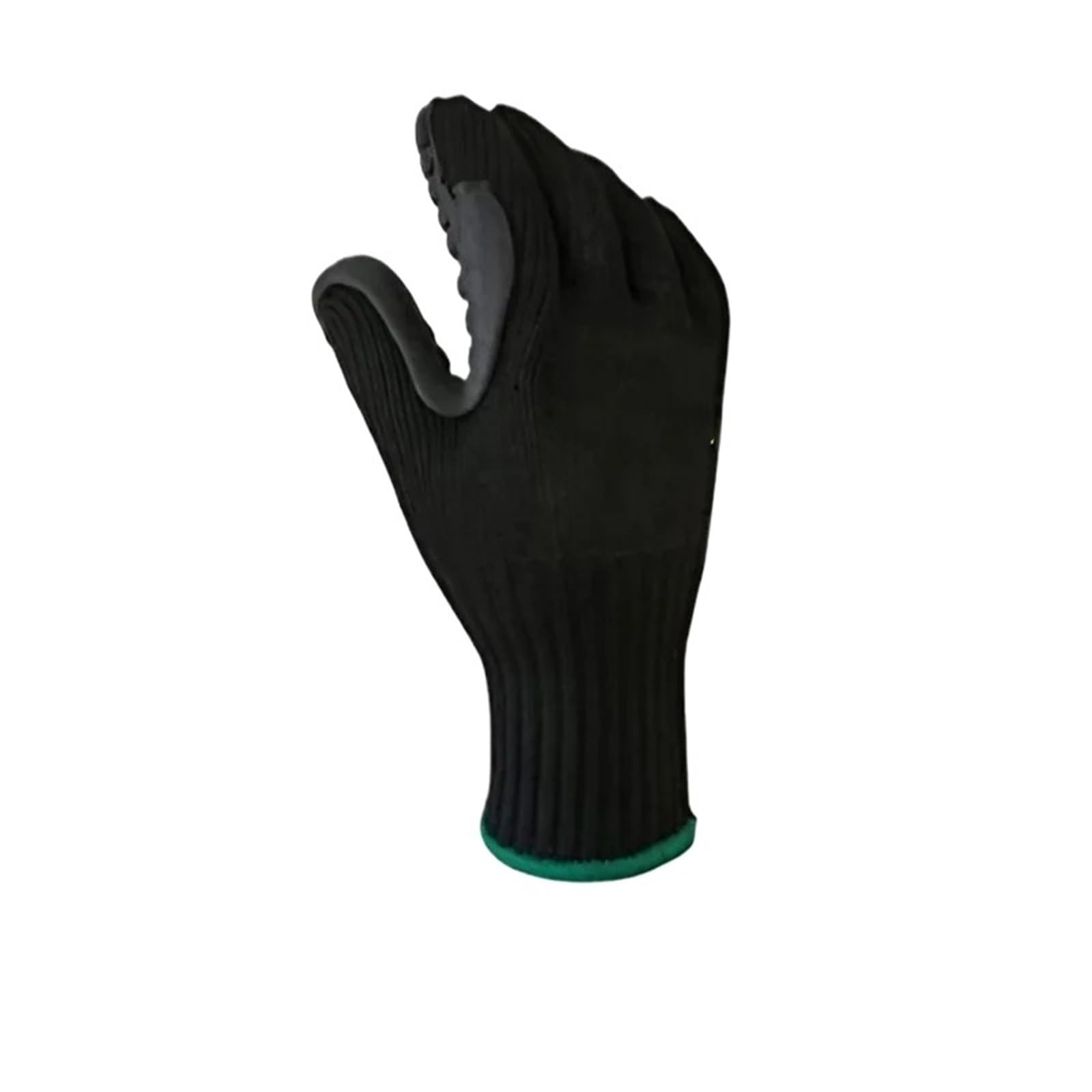 Generico Compatibile con guanti antivibranti professionali Guanti di sicurezza con riduzione degli impatti ammortizzanti con polsino elastico(M)
